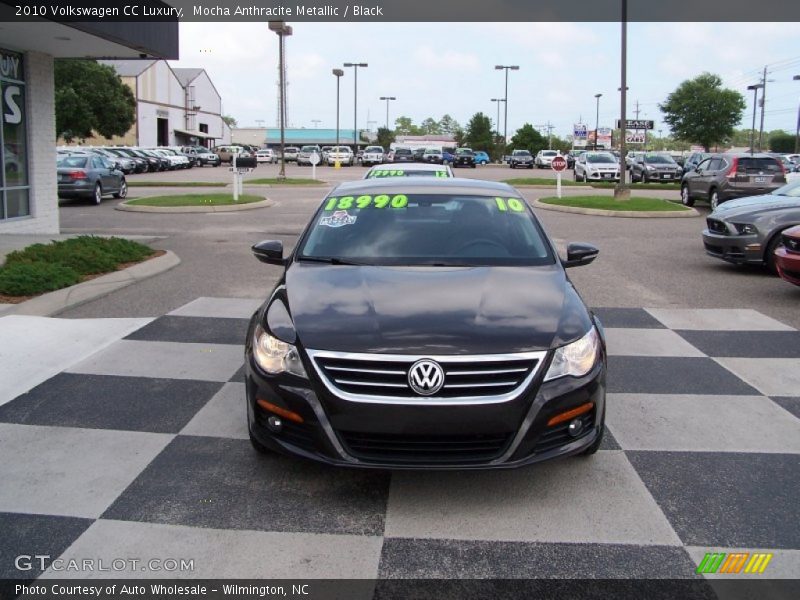 Mocha Anthracite Metallic / Black 2010 Volkswagen CC Luxury