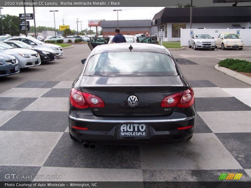 Mocha Anthracite Metallic / Black 2010 Volkswagen CC Luxury