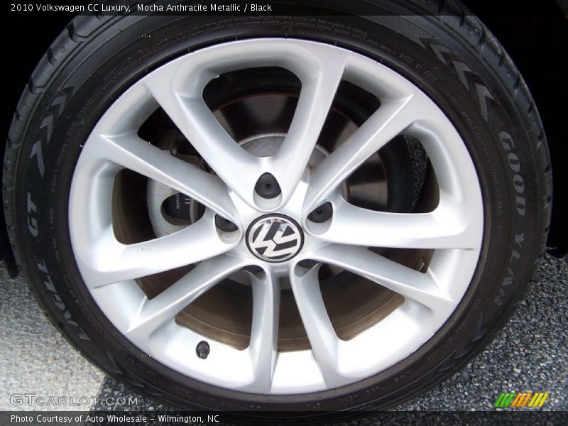 Mocha Anthracite Metallic / Black 2010 Volkswagen CC Luxury