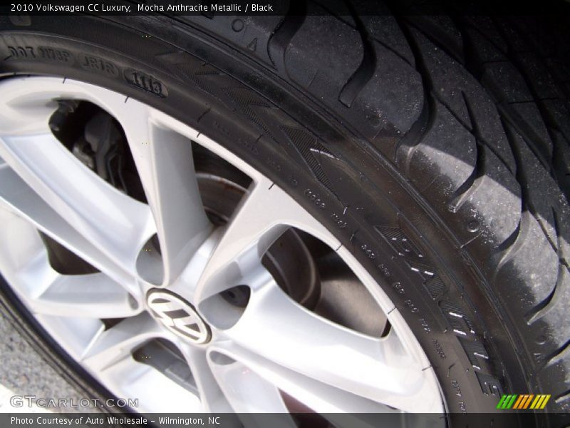 Mocha Anthracite Metallic / Black 2010 Volkswagen CC Luxury