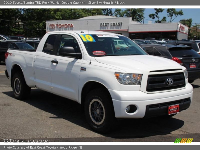 Silver Sky Metallic / Black 2010 Toyota Tundra TRD Rock Warrior Double Cab 4x4