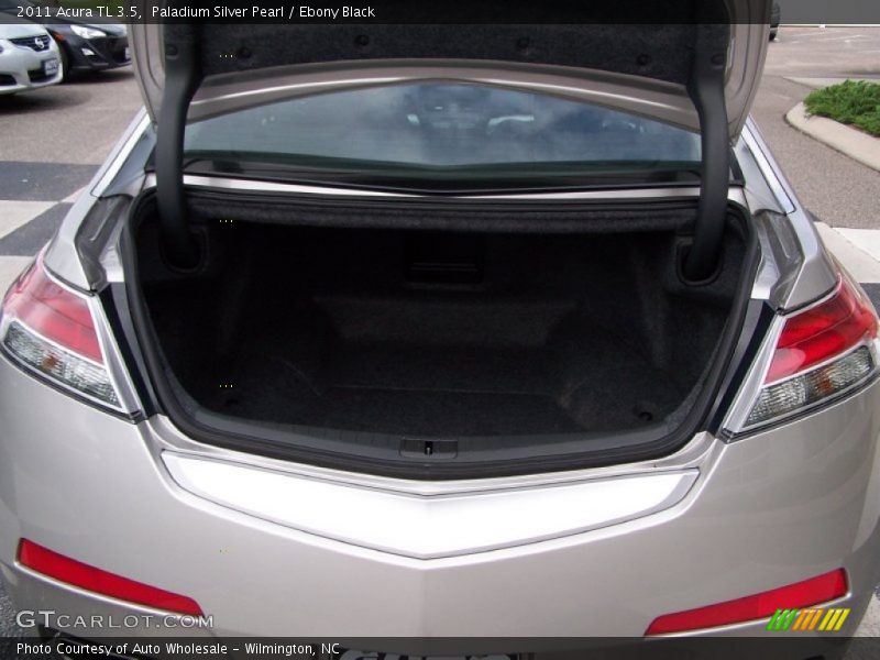 Paladium Silver Pearl / Ebony Black 2011 Acura TL 3.5