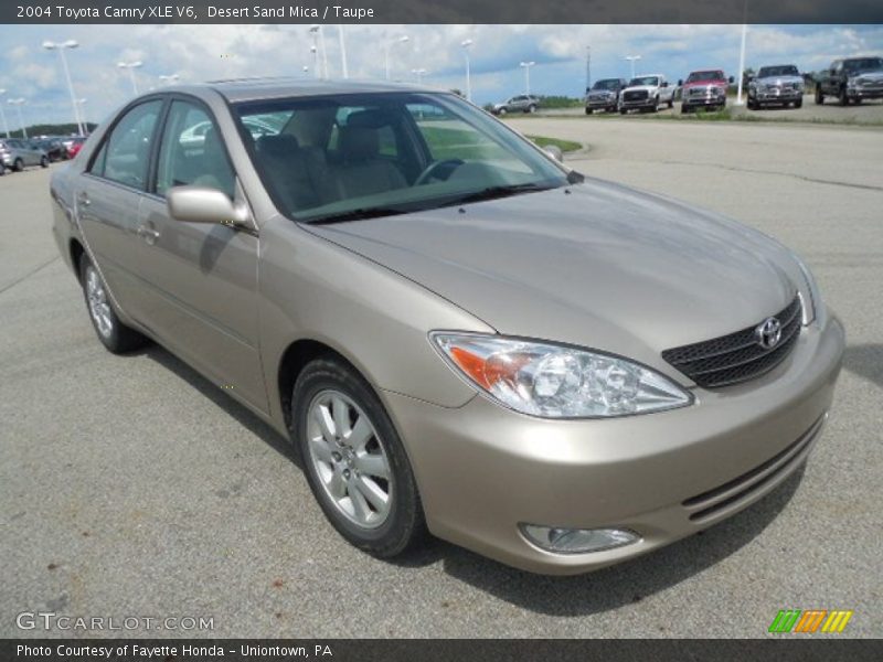 Desert Sand Mica / Taupe 2004 Toyota Camry XLE V6
