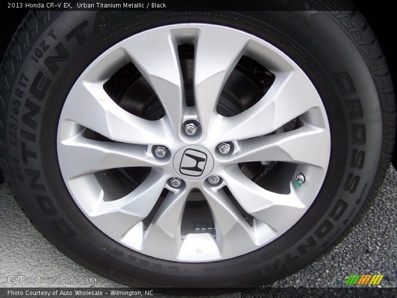 Urban Titanium Metallic / Black 2013 Honda CR-V EX
