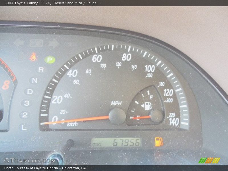 Desert Sand Mica / Taupe 2004 Toyota Camry XLE V6