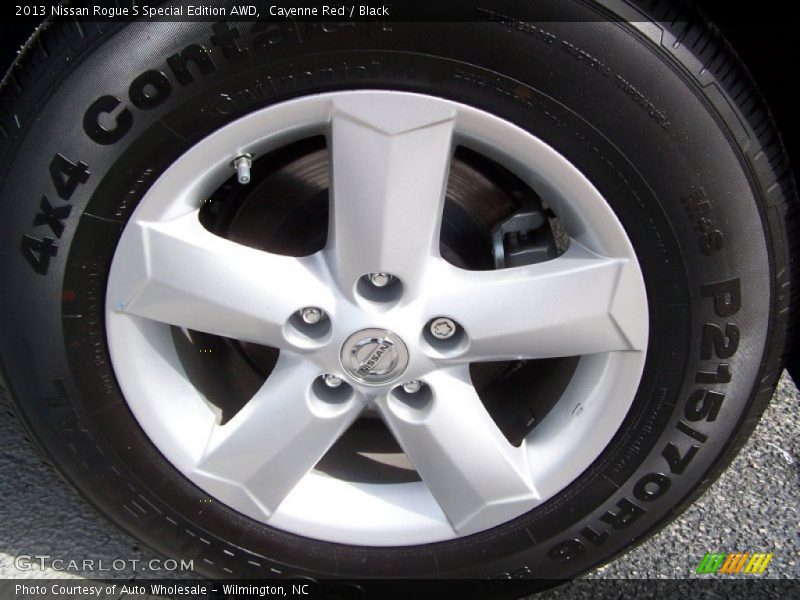 Cayenne Red / Black 2013 Nissan Rogue S Special Edition AWD