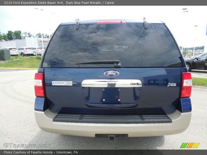 Dark Blue Pearl Metallic / Camel 2010 Ford Expedition Eddie Bauer 4x4