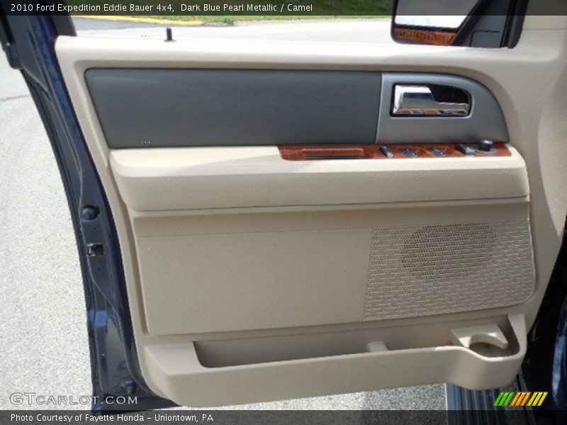 Dark Blue Pearl Metallic / Camel 2010 Ford Expedition Eddie Bauer 4x4