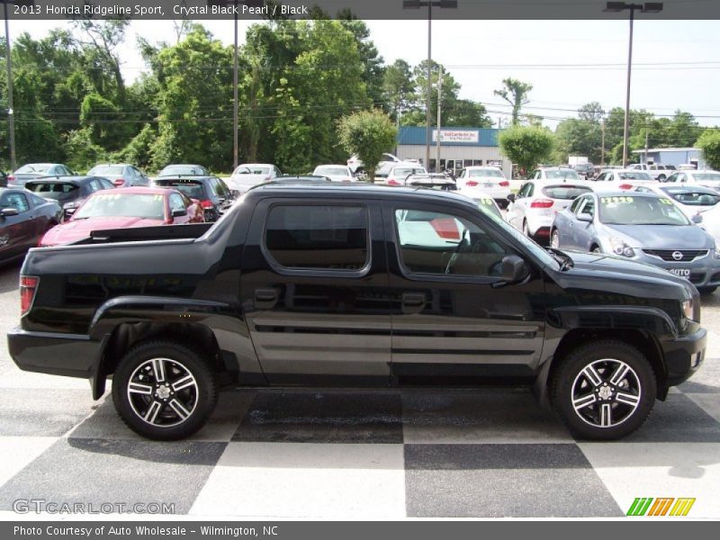 Crystal Black Pearl / Black 2013 Honda Ridgeline Sport