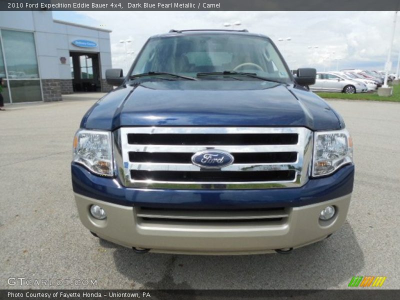 Dark Blue Pearl Metallic / Camel 2010 Ford Expedition Eddie Bauer 4x4