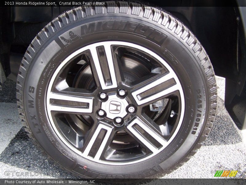 Crystal Black Pearl / Black 2013 Honda Ridgeline Sport