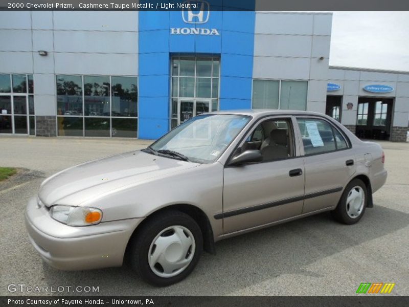 Cashmere Taupe Metallic / Light Neutral 2000 Chevrolet Prizm