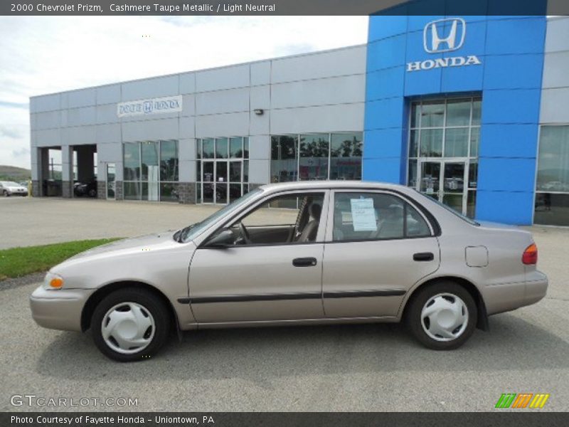 Cashmere Taupe Metallic / Light Neutral 2000 Chevrolet Prizm