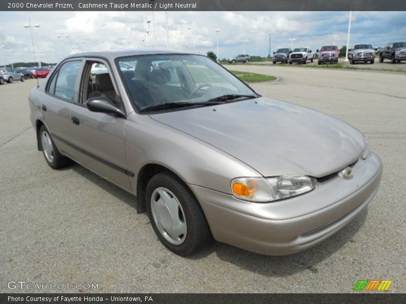 Cashmere Taupe Metallic / Light Neutral 2000 Chevrolet Prizm