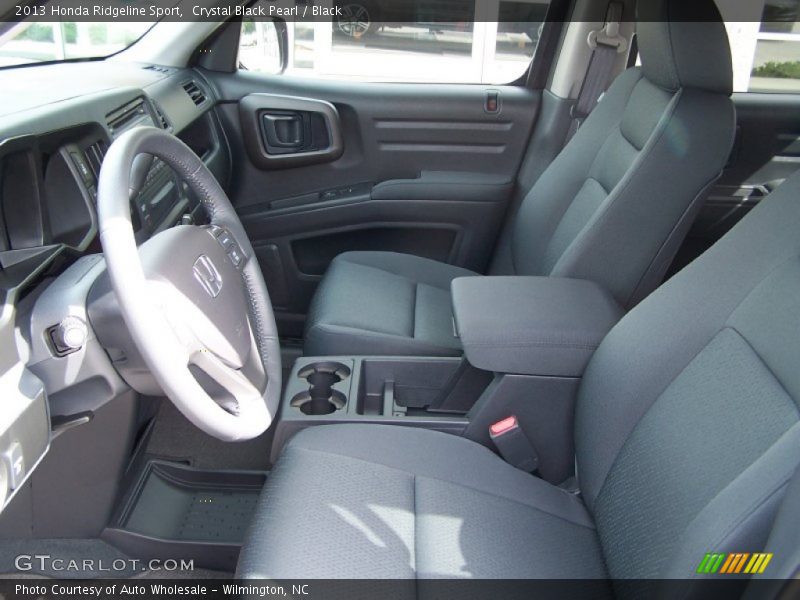 Crystal Black Pearl / Black 2013 Honda Ridgeline Sport