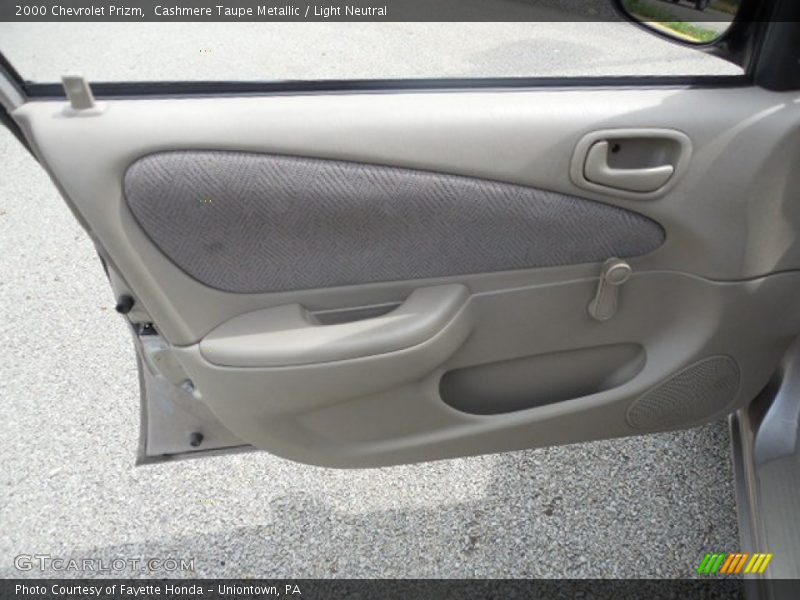 Cashmere Taupe Metallic / Light Neutral 2000 Chevrolet Prizm