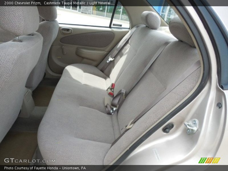 Cashmere Taupe Metallic / Light Neutral 2000 Chevrolet Prizm