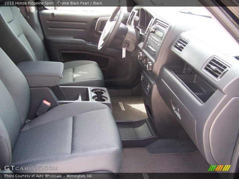 Crystal Black Pearl / Black 2013 Honda Ridgeline Sport