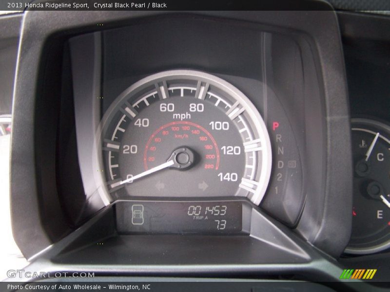 Crystal Black Pearl / Black 2013 Honda Ridgeline Sport