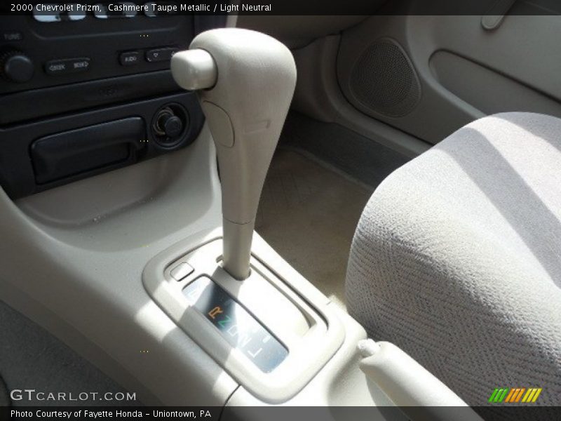 Cashmere Taupe Metallic / Light Neutral 2000 Chevrolet Prizm
