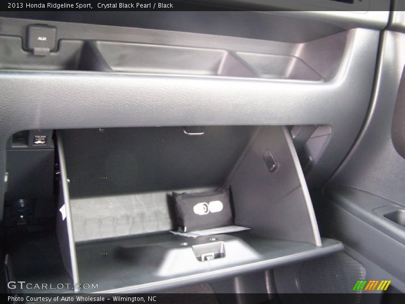 Crystal Black Pearl / Black 2013 Honda Ridgeline Sport