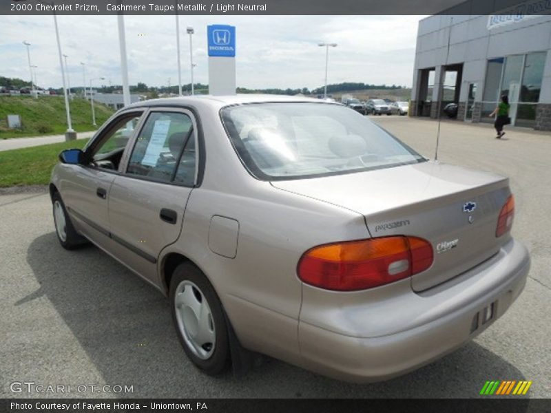 Cashmere Taupe Metallic / Light Neutral 2000 Chevrolet Prizm