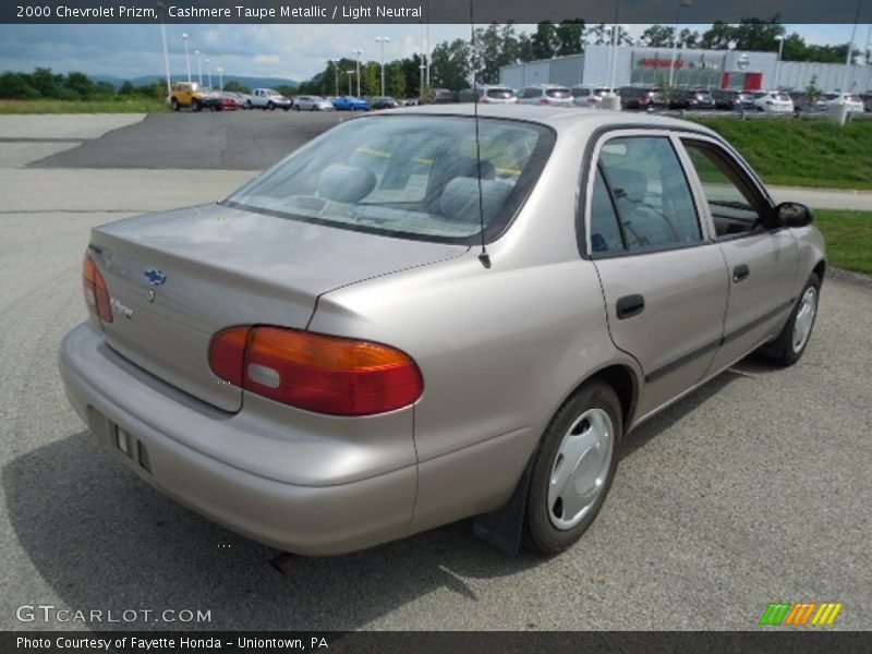 Cashmere Taupe Metallic / Light Neutral 2000 Chevrolet Prizm