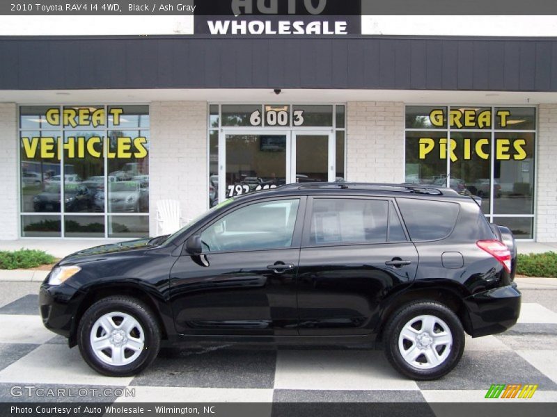 Black / Ash Gray 2010 Toyota RAV4 I4 4WD