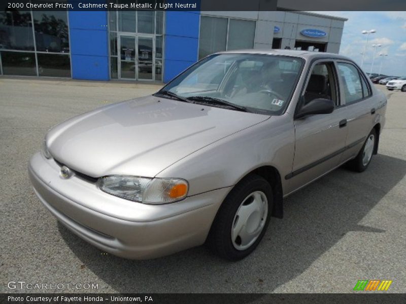 Cashmere Taupe Metallic / Light Neutral 2000 Chevrolet Prizm