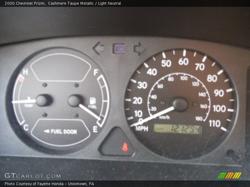 Cashmere Taupe Metallic / Light Neutral 2000 Chevrolet Prizm