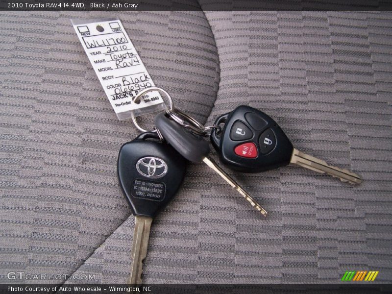 Black / Ash Gray 2010 Toyota RAV4 I4 4WD