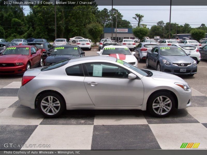 Brilliant Silver / Charcoal 2012 Nissan Altima 2.5 S Coupe