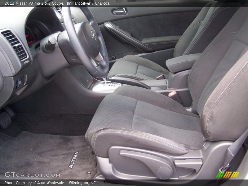 Brilliant Silver / Charcoal 2012 Nissan Altima 2.5 S Coupe