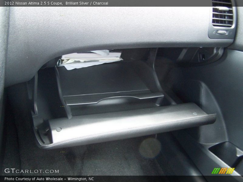 Brilliant Silver / Charcoal 2012 Nissan Altima 2.5 S Coupe