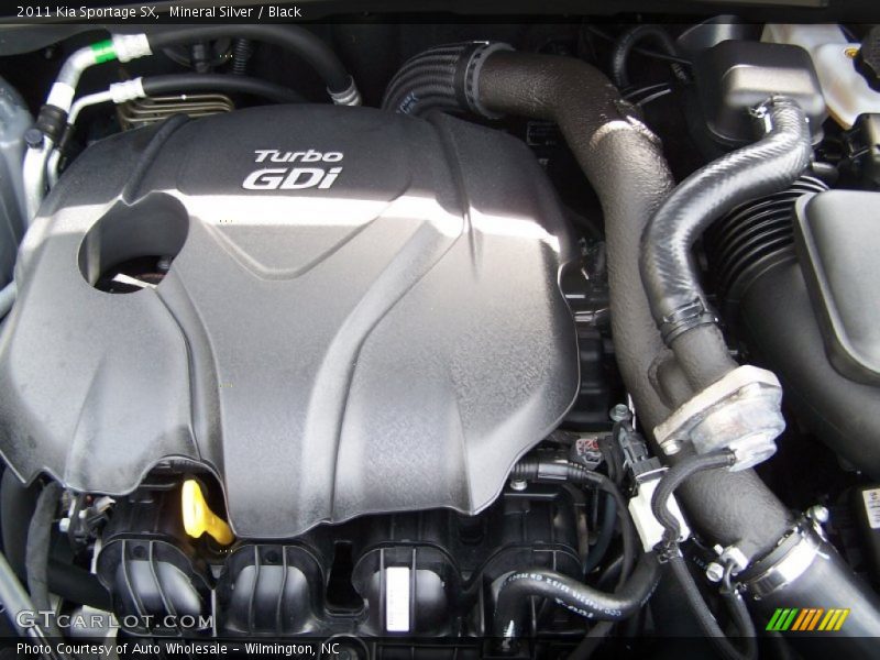  2011 Sportage SX Engine - 2.0 Liter Turbocharged GDI DOHC 16-Valve CVVT 4 Cylinder