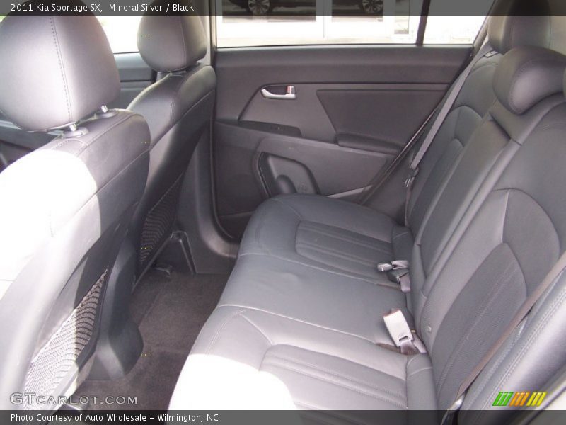 Rear Seat of 2011 Sportage SX