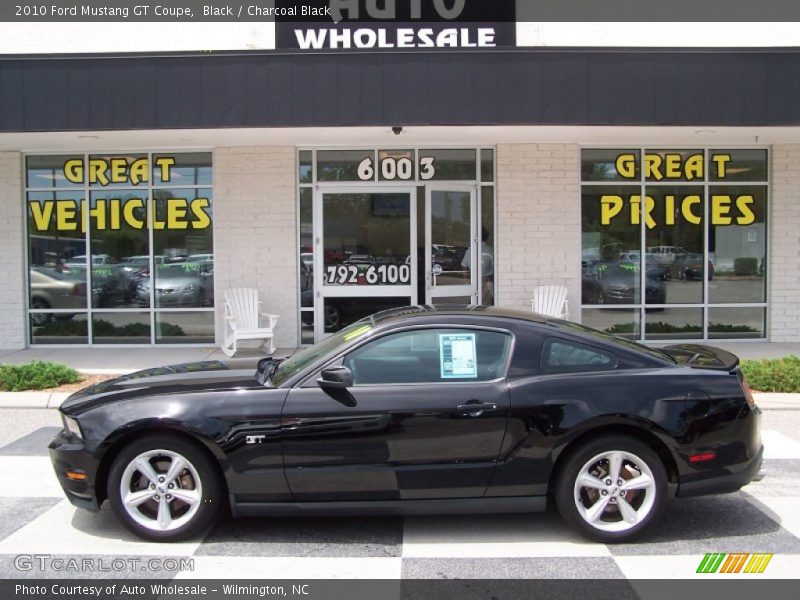 Black / Charcoal Black 2010 Ford Mustang GT Coupe