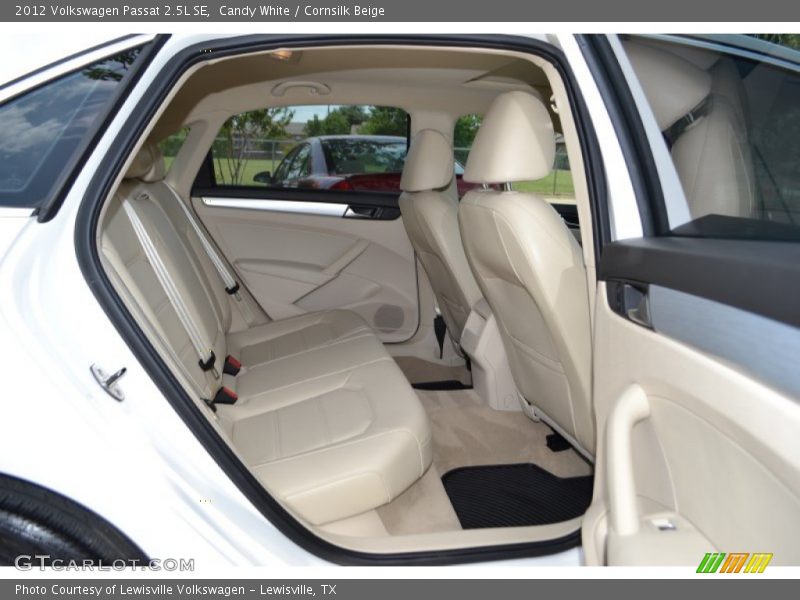 Candy White / Cornsilk Beige 2012 Volkswagen Passat 2.5L SE