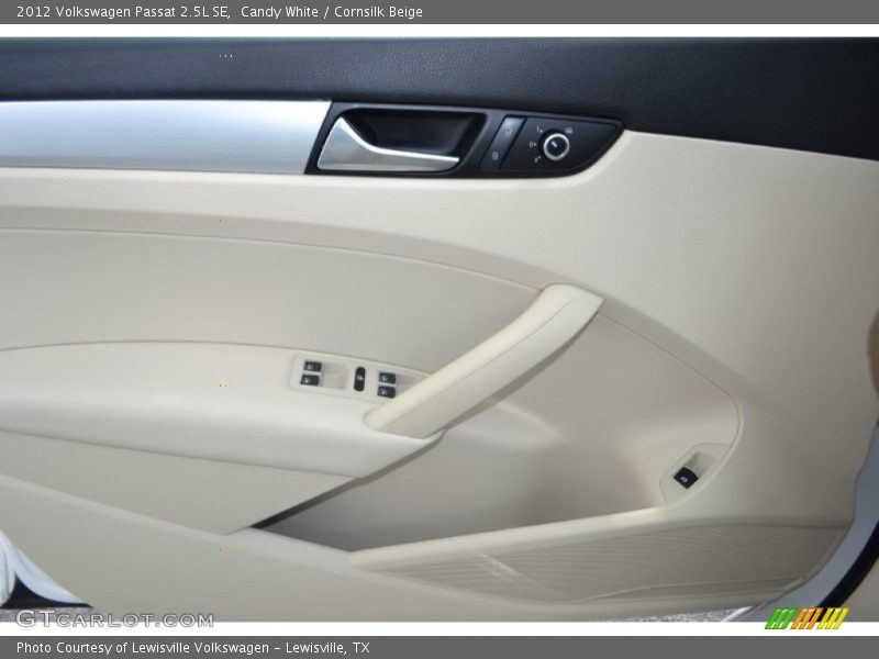 Candy White / Cornsilk Beige 2012 Volkswagen Passat 2.5L SE