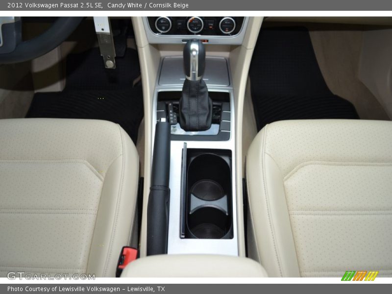Candy White / Cornsilk Beige 2012 Volkswagen Passat 2.5L SE