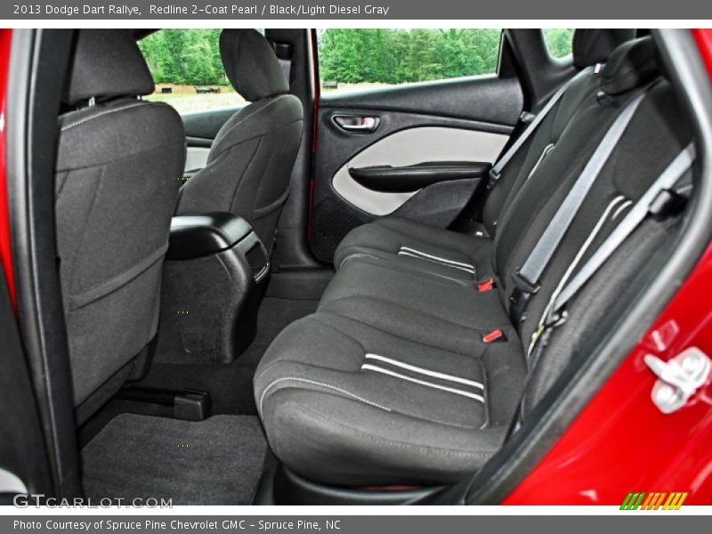 Rear Seat of 2013 Dart Rallye