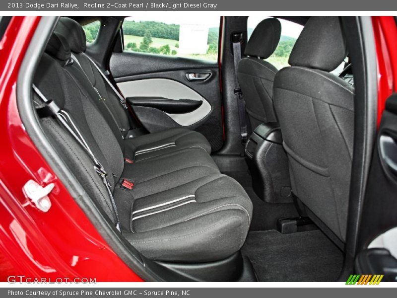Redline 2-Coat Pearl / Black/Light Diesel Gray 2013 Dodge Dart Rallye