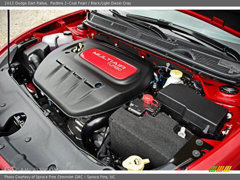  2013 Dart Rallye Engine - 1.4 Liter Turbocharged SOHC 16-Valve MultiAir 4 Cylinder