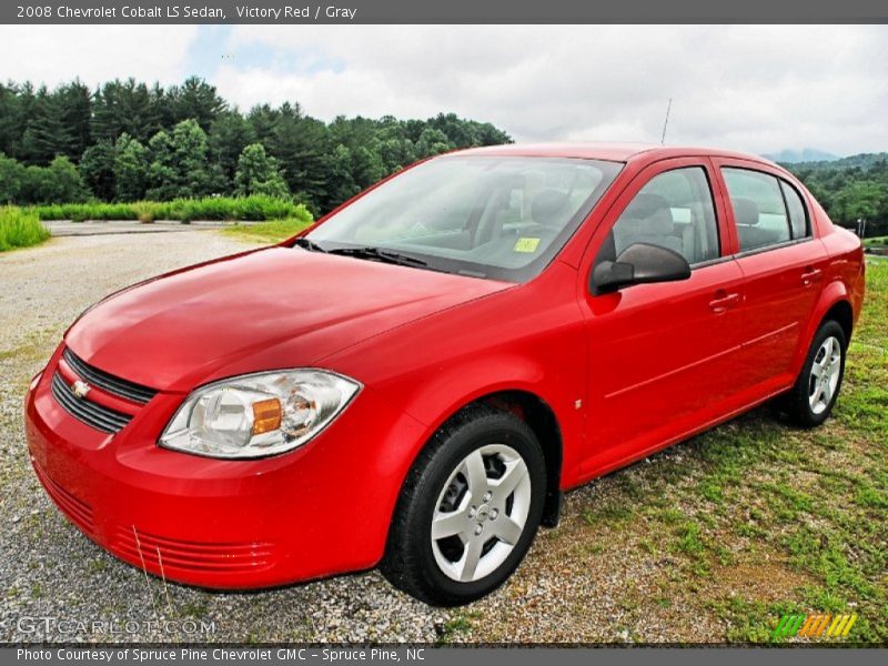 Front 3/4 View of 2008 Cobalt LS Sedan