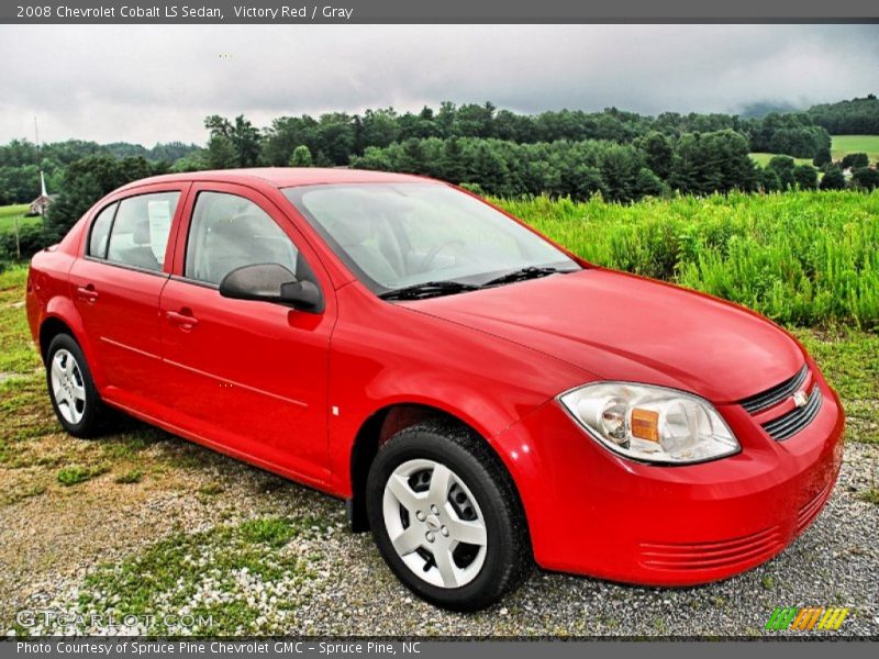 Front 3/4 View of 2008 Cobalt LS Sedan