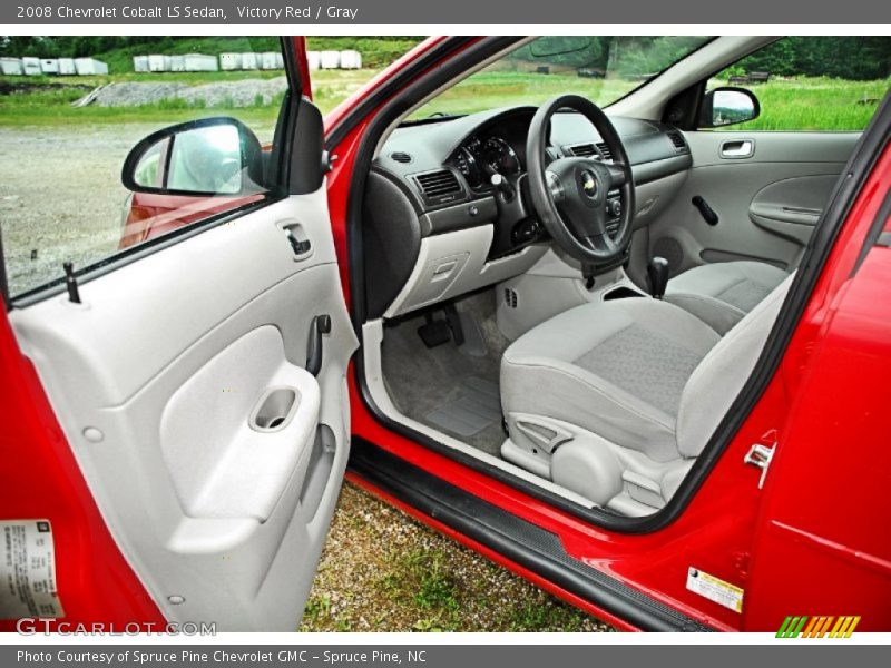  2008 Cobalt LS Sedan Gray Interior