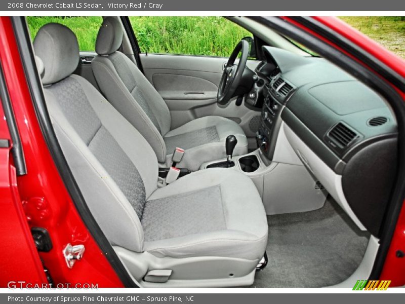 Front Seat of 2008 Cobalt LS Sedan