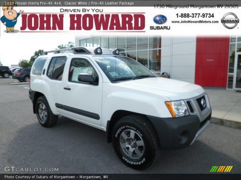 Glacier White / Pro-4X Leather Package 2013 Nissan Xterra Pro-4X 4x4