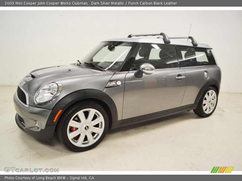 Dark Silver Metallic / Punch Carbon Black Leather 2009 Mini Cooper John Cooper Works Clubman