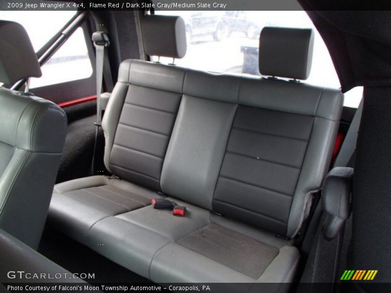 Flame Red / Dark Slate Gray/Medium Slate Gray 2009 Jeep Wrangler X 4x4